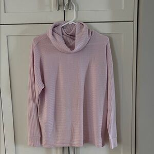 GAP Light Pink Cowl Neck Sweater